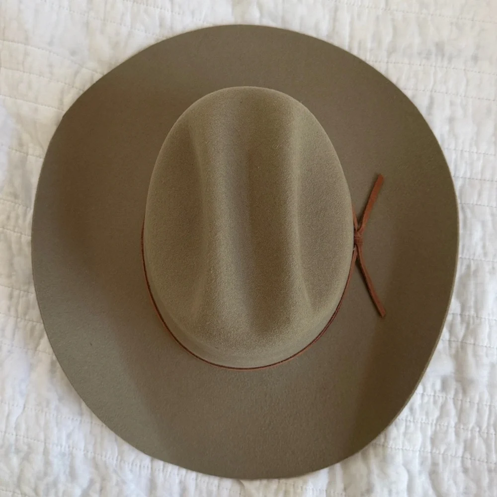 Brixton Men's Tan Western hat - Picture 3 of 7